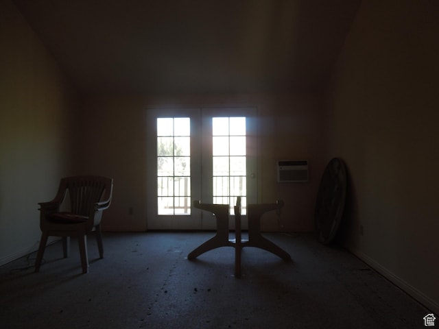 426 N Amber Ln N Unit 426, Castle Valley, UT 84532 - unfurnished room featuring a wall mounted air conditioner and baseboards