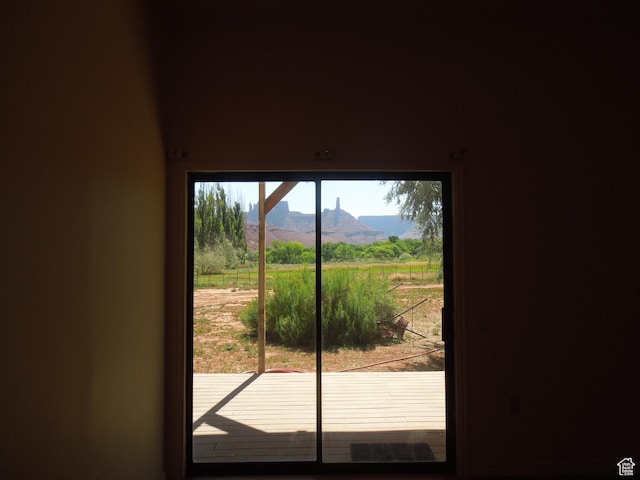 426 N Amber Ln N Unit 426, Castle Valley, UT 84532 - doorway featuring a mountain view