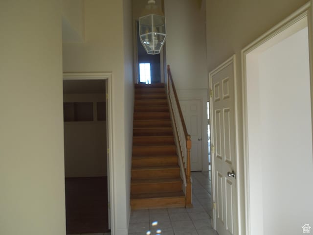426 N Amber Ln N Unit 426, Castle Valley, UT 84532 - staircase with tile patterned flooring