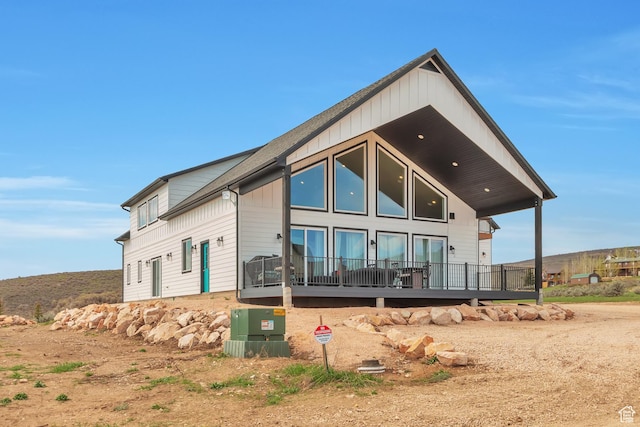 248 W Chukar Cir Unit 18, Garden City, UT 84028 - rear view of house