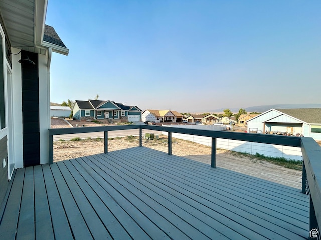 82 N 500 W, Gunnison, UT 84634 - wooden deck with a residential view
