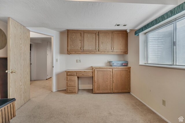 7305 S Autumn Meadow Cir W, West Jordan, UT 84084 - office area featuring light colored carpet and a textured ceiling