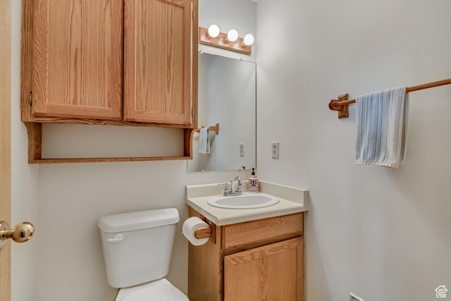 7305 S Autumn Meadow Cir W, West Jordan, UT 84084 - half bath featuring toilet and vanity