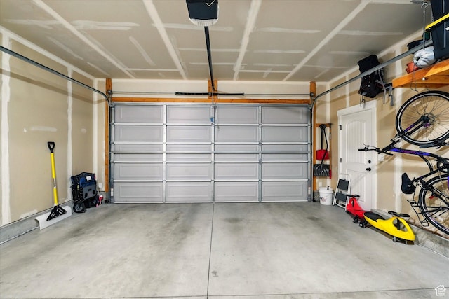 1469 W 2200 S, Wellsville, UT 84339 - garage with a garage door opener