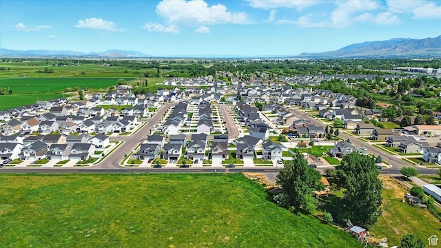 1469 W 2200 S, Wellsville, UT 84339 - aerial view of property's location with a mountainous background and nearby suburban area