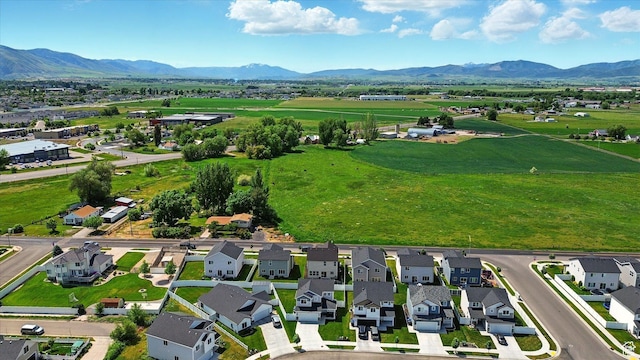 1469 W 2200 S, Wellsville, UT 84339 - aerial view of residential area with a mountain backdrop