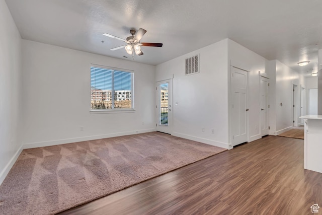 776 N 260 W, Vineyard, UT 84059 - spare room with wood finished floors and ceiling fan