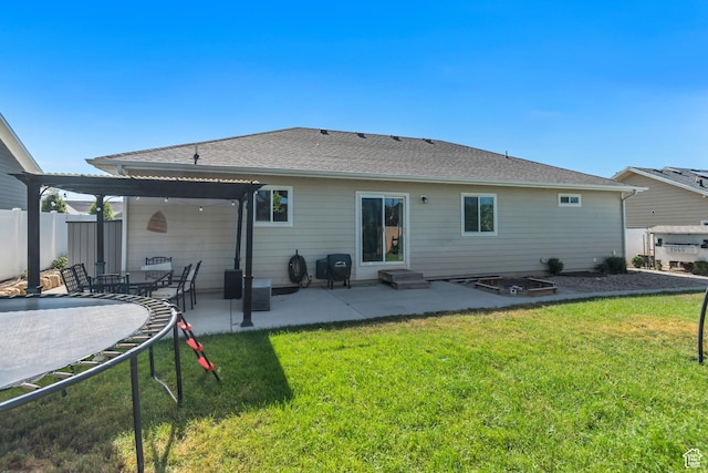 442 N Cowan Cir E, Payson, UT 84651 - back of property with a patio and entry steps