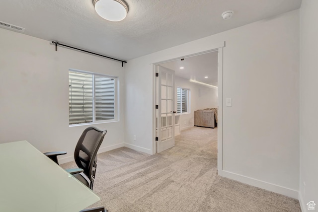 442 N Cowan Cir E, Payson, UT 84651 - home office featuring carpet flooring and french doors