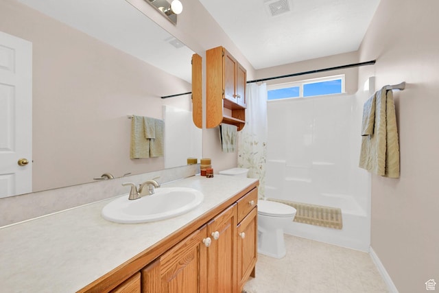 3139 N Pelican Dr, Farr West, UT 84404 - full bathroom featuring vanity and shower / bath combo