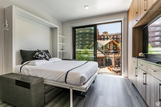 2670 Canyons Resort Dr Unit 214, Park City, UT 84098 - bedroom featuring dark wood-style flooring