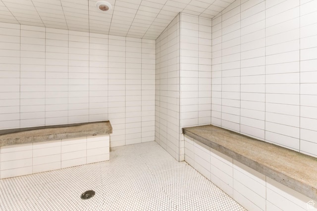 2670 Canyons Resort Dr Unit 214, Park City, UT 84098 - bathroom with tile walls and tile patterned flooring