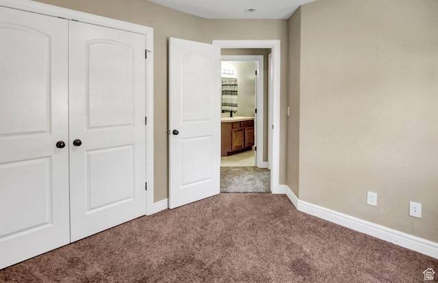 429 W 350 N Unit 4, Tremonton, UT 84337 - unfurnished bedroom with carpet flooring and a closet