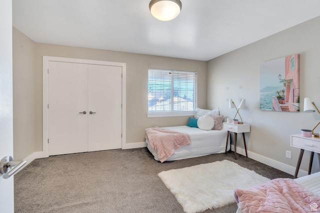 136 E 400 N Unit 207, Provo, UT 84606 - carpeted bedroom featuring baseboards and a closet