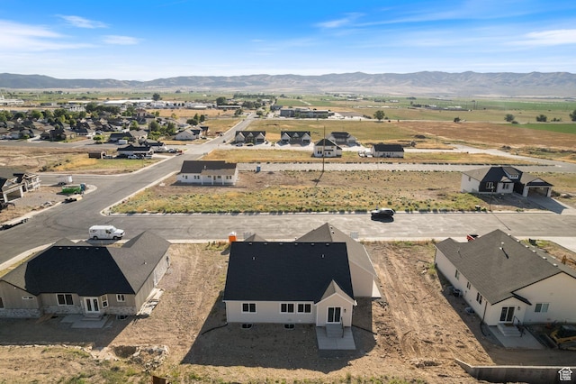 1536 N 300 E Unit 49, Nephi, UT 84648 - aerial view of residential area with a mountain backdrop
