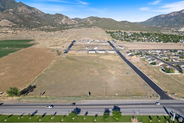 1536 N 300 E Unit 49, Nephi, UT 84648 - aerial view of property and surrounding area with mountains