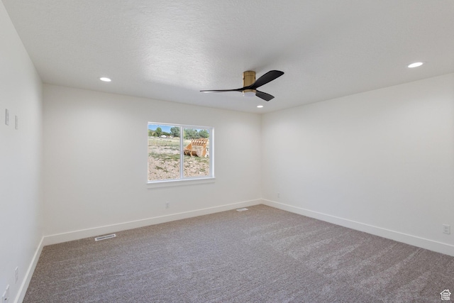 1536 N 300 E Unit 49, Nephi, UT 84648 - carpeted empty room featuring ceiling fan and recessed lighting
