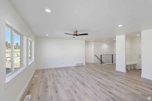 1536 N 300 E Unit 49, Nephi, UT 84648 - unfurnished room featuring light wood-style flooring, recessed lighting, and ceiling fan