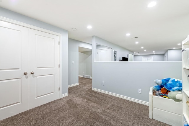 5183 W Heartland Cv, Herriman, UT 84096 - below grade area featuring carpet floors and recessed lighting