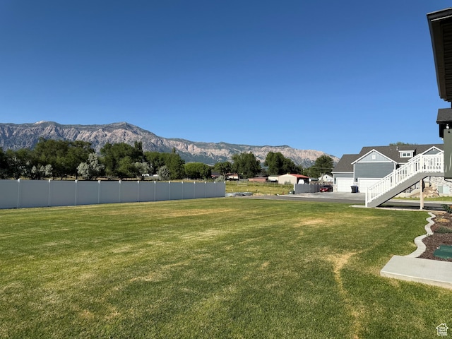 2106 W 2000 N, Farr West, UT 84404 - view of yard featuring a mountain view