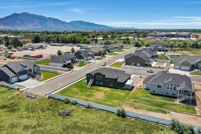 2106 W 2000 N, Farr West, UT 84404 - aerial view of residential area featuring a mountainous background
