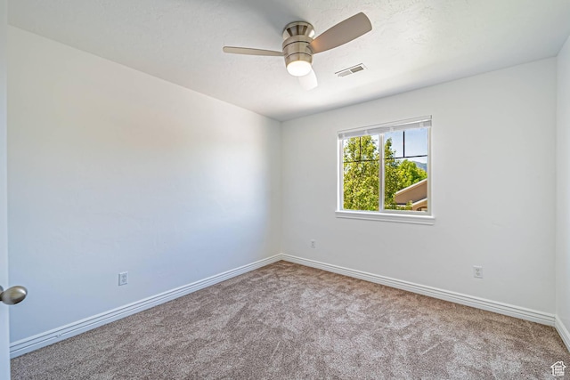 6563 S Days End Ct, West Jordan, UT 84081 - empty room with carpet and a ceiling fan