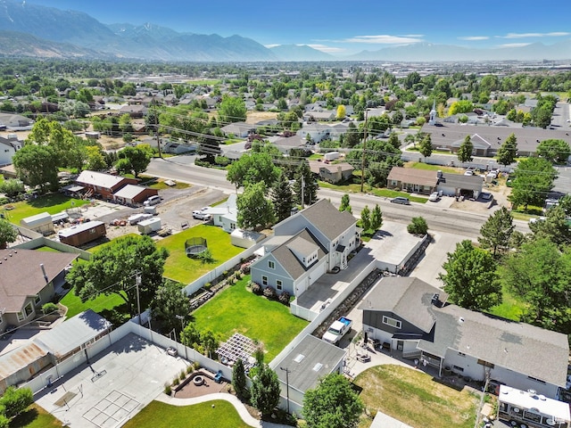 1046 W 1100 N, Pleasant Grove, UT 84062 - aerial view of residential area with a mountain backdrop