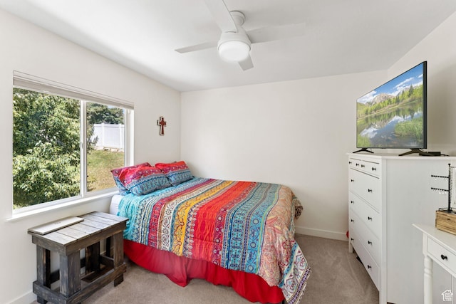 2401 N 1400 E, Layton, UT 84040 - bedroom featuring carpet and a ceiling fan