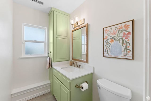 2401 N 1400 E, Layton, UT 84040 - half bath with vanity and tile patterned floors