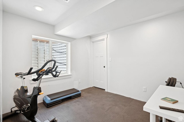 67 N 300 E, Vineyard, UT 84059 - exercise room featuring carpet and recessed lighting