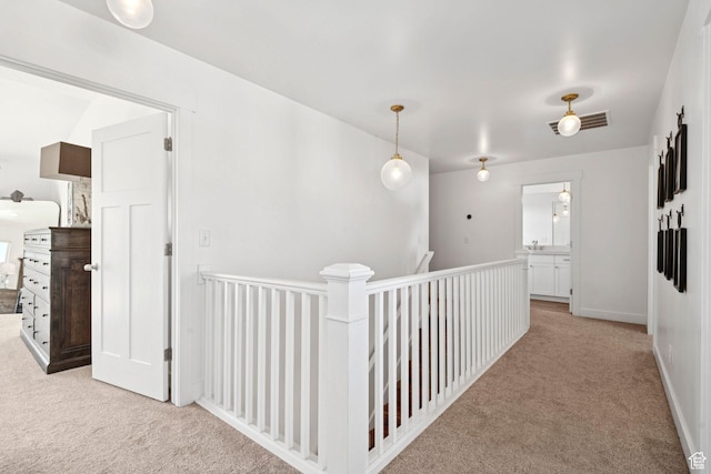 67 N 300 E, Vineyard, UT 84059 - corridor featuring carpet floors and an upstairs landing