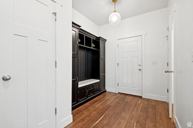 67 N 300 E, Vineyard, UT 84059 - mudroom featuring dark wood-style floors and baseboards