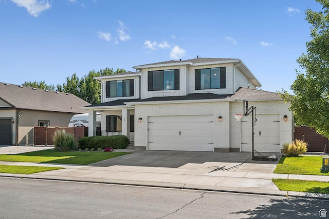 67 N 300 E, Vineyard, UT 84059 - view of front of home with driveway and an attached garage