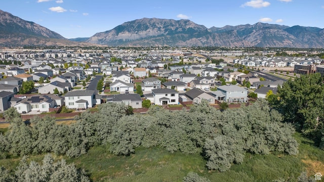 67 N 300 E, Vineyard, UT 84059 - aerial view of property's location with mountains and nearby suburban area