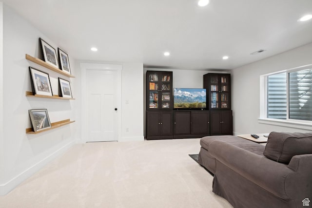 67 N 300 E, Vineyard, UT 84059 - carpeted living room with recessed lighting