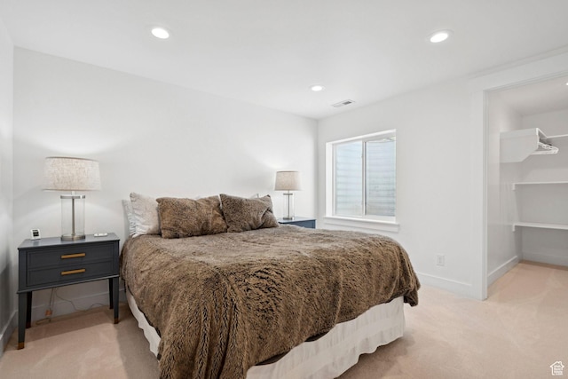 67 N 300 E, Vineyard, UT 84059 - bedroom with light carpet and recessed lighting