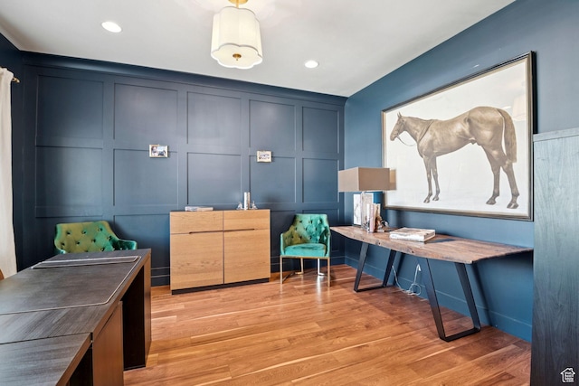 67 N 300 E, Vineyard, UT 84059 - office space with a decorative wall, light wood-type flooring, and recessed lighting