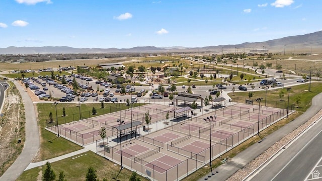 2144 E Easter Dr, Eagle Mountain, UT 84005 - bird's eye view of a mountain backdrop