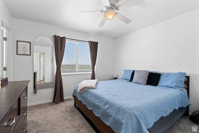 2144 E Easter Dr, Eagle Mountain, UT 84005 - bedroom featuring light carpet and a ceiling fan