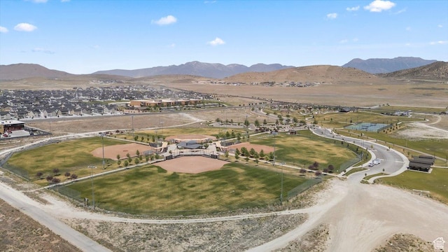 2144 E Easter Dr, Eagle Mountain, UT 84005 - aerial view of a mountain backdrop