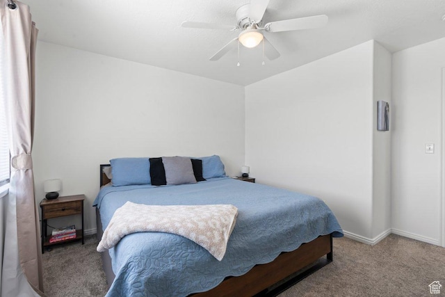 2144 E Easter Dr, Eagle Mountain, UT 84005 - bedroom with carpet flooring and a ceiling fan