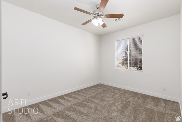 943 N 100 W, Hurricane, UT 84737 - empty room featuring carpet floors and ceiling fan