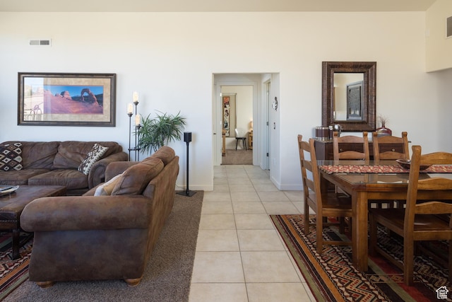 3686 S Spanish Valley Dr Unit Y1, Moab, UT 84532 - living area with light tile patterned flooring and light colored carpet