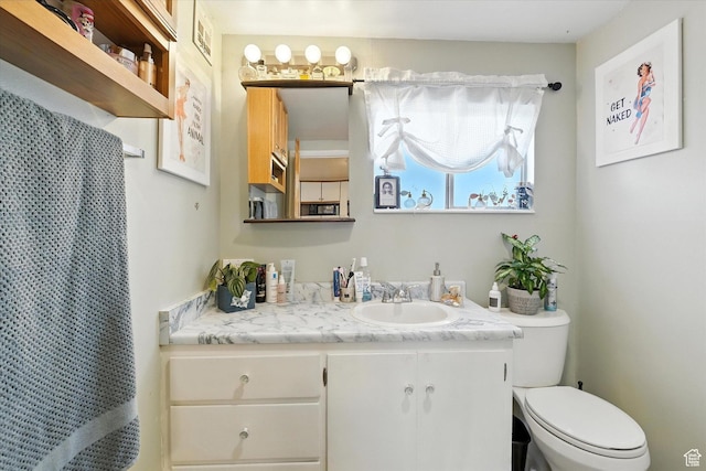 3074 W 3200 N, Benson, UT 84335 - full bathroom featuring vanity and curtained shower