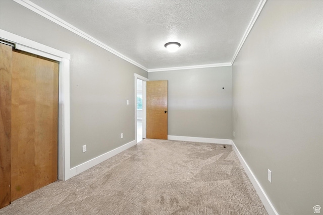 3074 W 3200 N, Benson, UT 84335 - carpeted empty room with a textured ceiling and crown molding