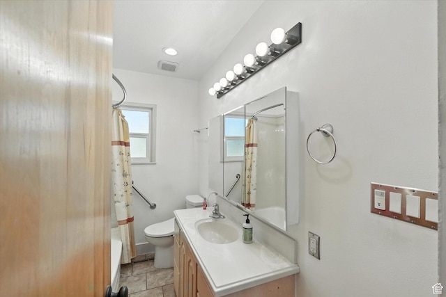 3074 W 3200 N, Benson, UT 84335 - full bathroom with vanity and shower / bath combo with shower curtain