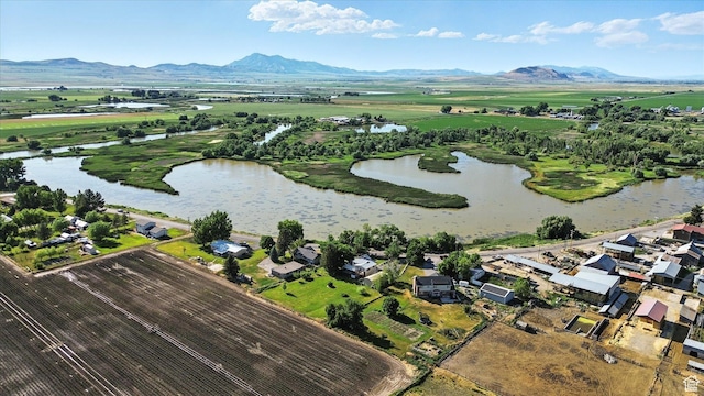 3074 W 3200 N, Benson, UT 84335 - view of property location featuring a water and mountain view