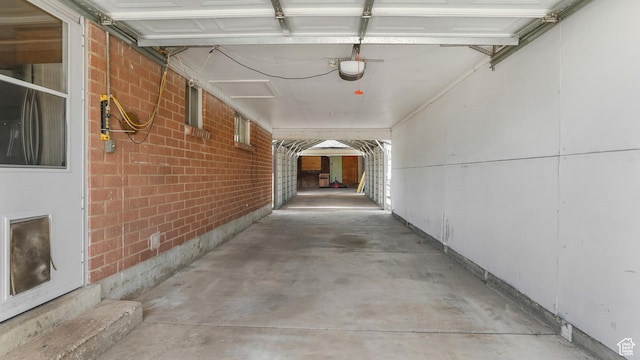 1254 Marilyn Dr, Layton, UT 84041 - garage featuring a garage door opener