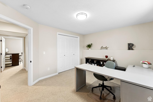 1036 E Fairway Dr, North Salt Lake, UT 84054 - home office featuring light colored carpet and baseboards