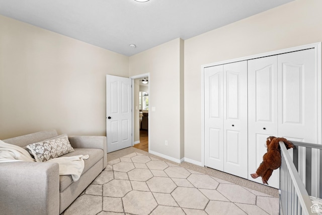 1036 E Fairway Dr, North Salt Lake, UT 84054 - sitting room with light carpet and an upstairs landing